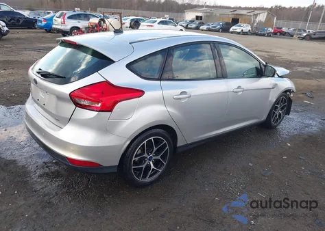 2017 Ford Focus Sel из США, поврежденный, VIN 1FADP3M22HL242492